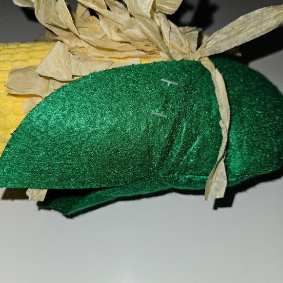 SmartyKat Plush Cat Pet Toy Corn Vegetable Crinkle 14" long - Picture 7 of 10